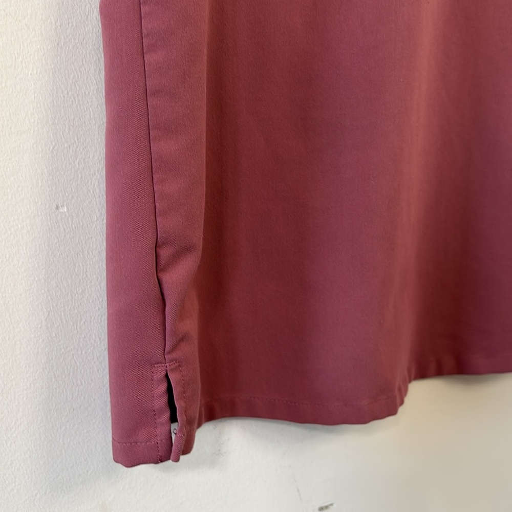 FIGS Catarina One-Pocket Scrub Top Mauve Size Small - Picture 6 of 10